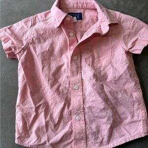 The Children's Place Short Sleeve Button-Up Shirt 3T